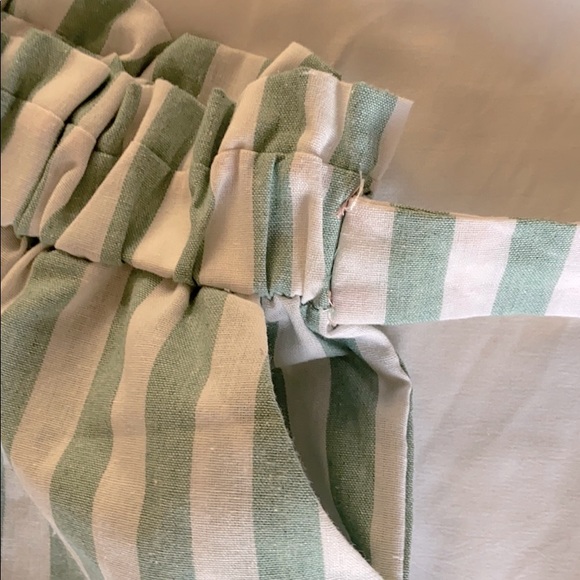 Stripped Mint Green shorts - Picture 3 of 3